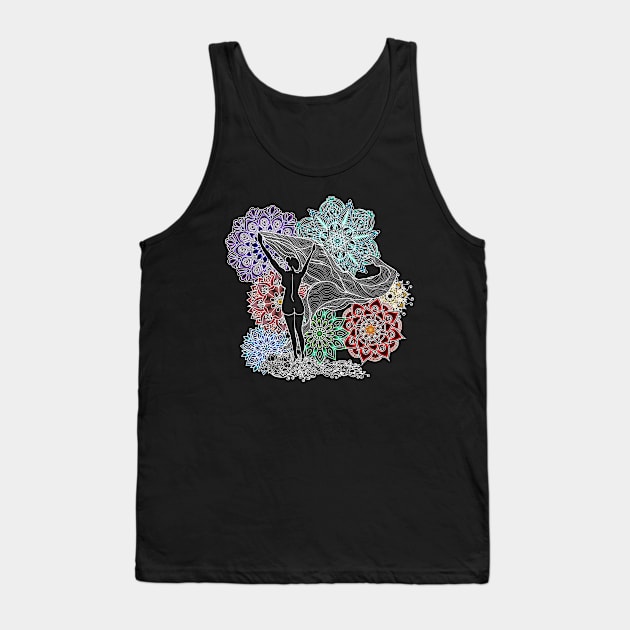 Release (colored variant) Tank Top by Tori Jo